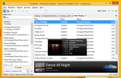 Интерфейс Audacious 3.6 под Windows 8