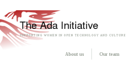Фрагмент сайта The Ada Initiative Фрагмент сайта The Ada Initiative