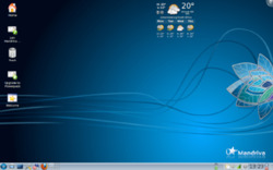 Рабочий стол Mandriva Linux 2010 Рабочий стол Mandriva Linux 2010