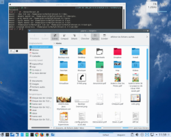 Рабочий стол KDE в NuTyX GNU/Linux Рабочий стол KDE в NuTyX GNU/Linux