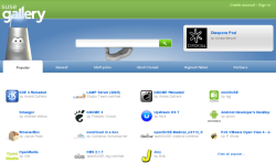Фрагмент сайта SUSE Gallery Фрагмент сайта SUSE Gallery