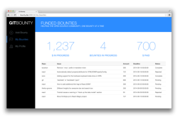 Интерфейс Git Bounty Интерфейс Git Bounty