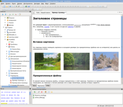 Интерфейс OutWiker 1.8 Интерфейс OutWiker 1.8