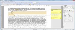 Комментарии к текстовым выделениям в Apache OpenOffice 4.1.0 Комментарии к текстовым выделениям в Apache OpenOffice 4.1.0