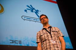 Ларс Густавссон из DICE на Nordic Game 2009 Ларс Густавссон из DICE на Nordic Game 2009