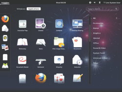 GNOME Shell в Fedora 17 GNOME Shell в Fedora 17