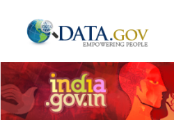 Логотипы data.gov и india.gov.in Логотипы data.gov и india.gov.in