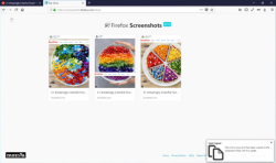Встроенный механизм скриншотов в FIrefox 57.0