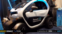 Демонстрация Renault POM на CES 2017 Демонстрация Renault POM на CES 2017