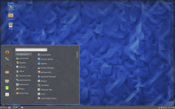 Рабочий стол Cinnamon 2.6 в Fedora 23 Рабочий стол Cinnamon 2.6 в Fedora 23