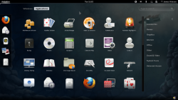Рабочий стол Fedora 16