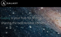 Интерфейс Ansible Galaxy Интерфейс Ansible Galaxy