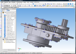 Скриншот КОМПАС-3D V11 Скриншот КОМПАС-3D V11